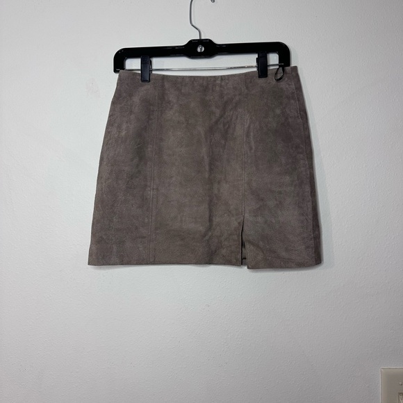 Blank NYC Dresses & Skirts - Blank NYC Taupe Mini Skirt